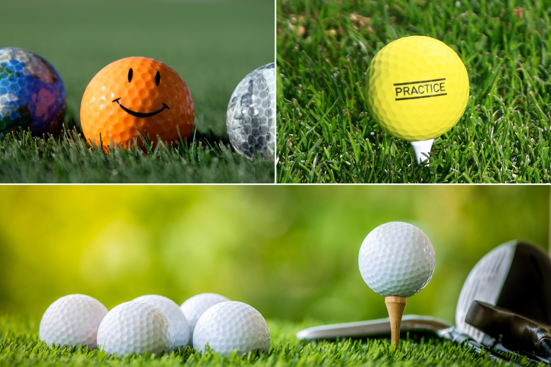 The Different Types of Golf Balls and When to Use Them